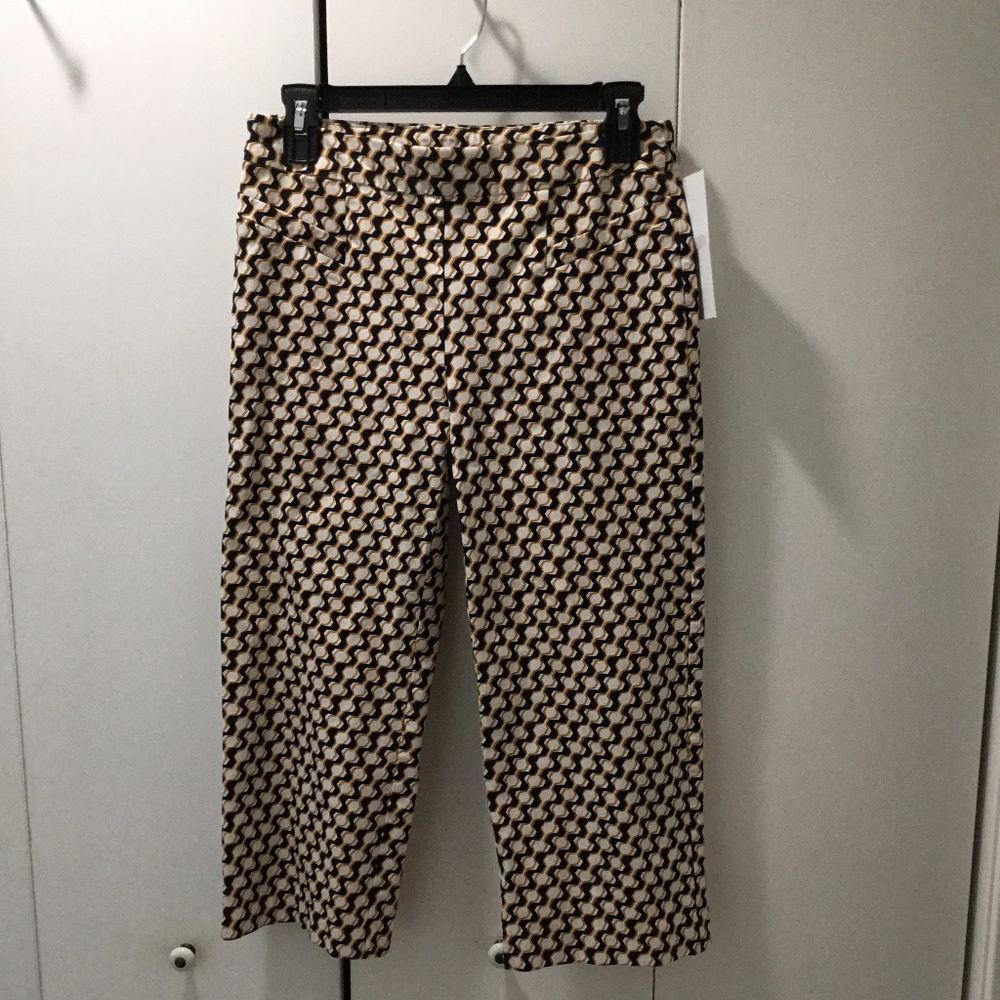 Chico's So Slimming Cropped Capris Petite Size 0